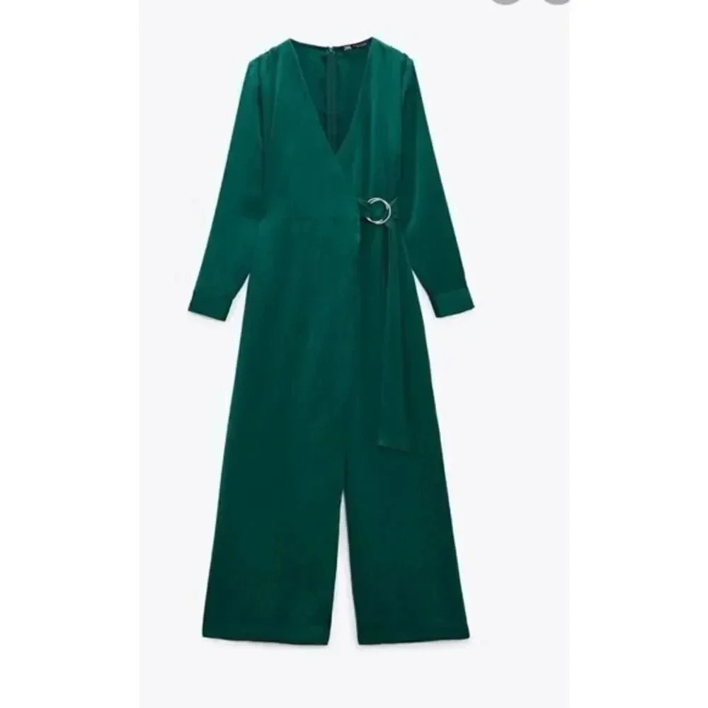Elegant Green Jumpsuit